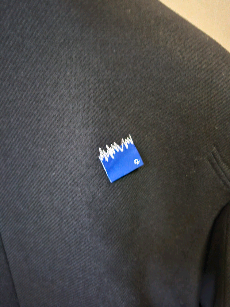 자라 x 아더에러 울 블렌드 오버사이즈 코트 블랙--4