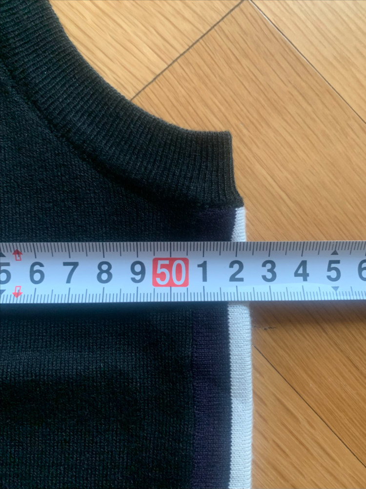 JDX 골프 브이넥 니트 베스트 조끼 남성 100 새제품--3