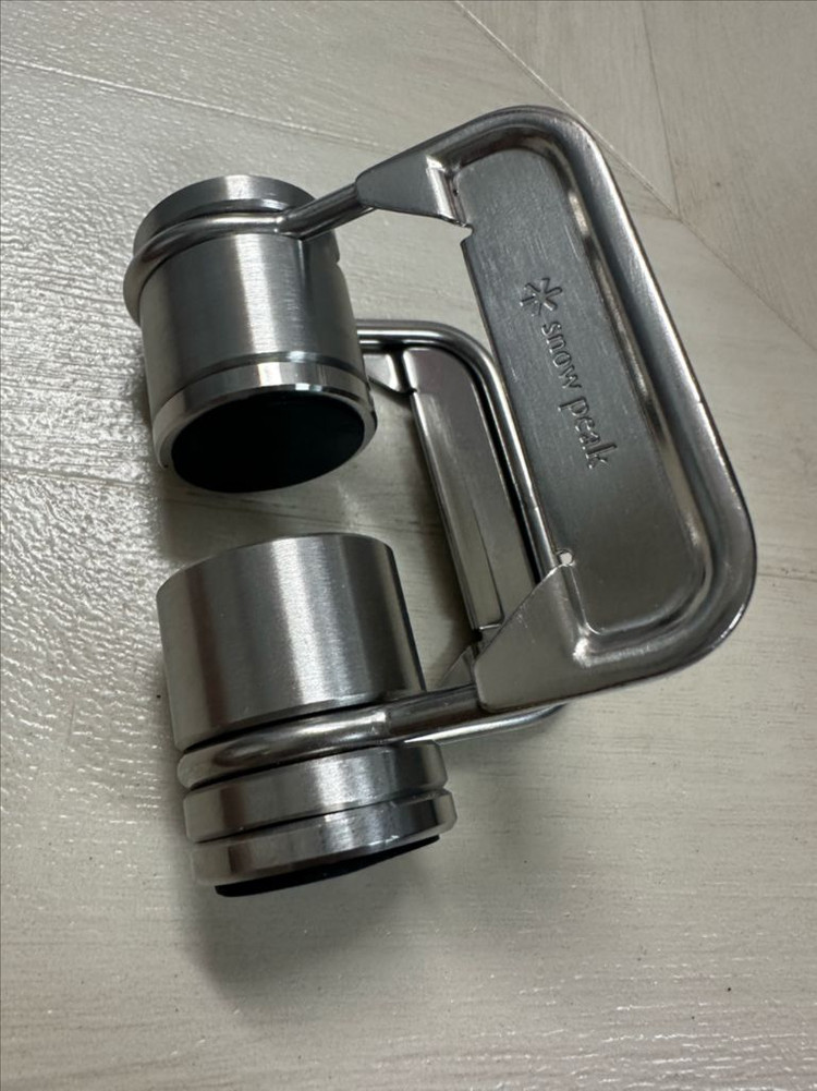 미사용 스노우피크 클램프 CK-300 + 랜턴 행어 CK-302 일괄 판매--3