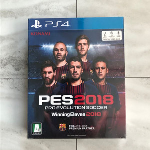 PS4 PES2018 SE 미개봉