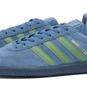 [새상품] 아디다스 삼바 SPAL 다크블루, uk5.5 240~245