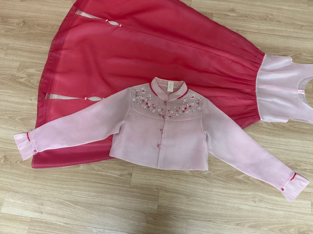 (55사이즈) 한복세트--2