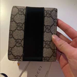 [정품] 구찌 GG 캔버스 반지갑