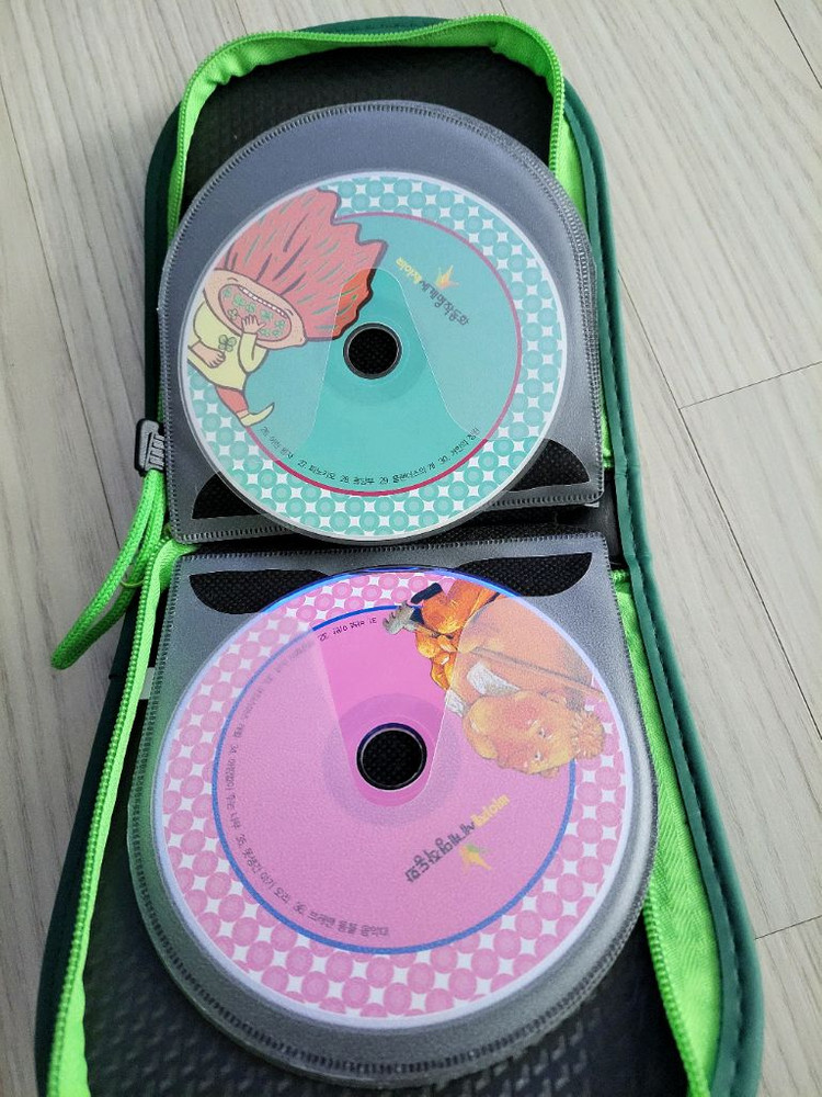 한국삐아제 전래동화 ,세계명작 CD 세트--8