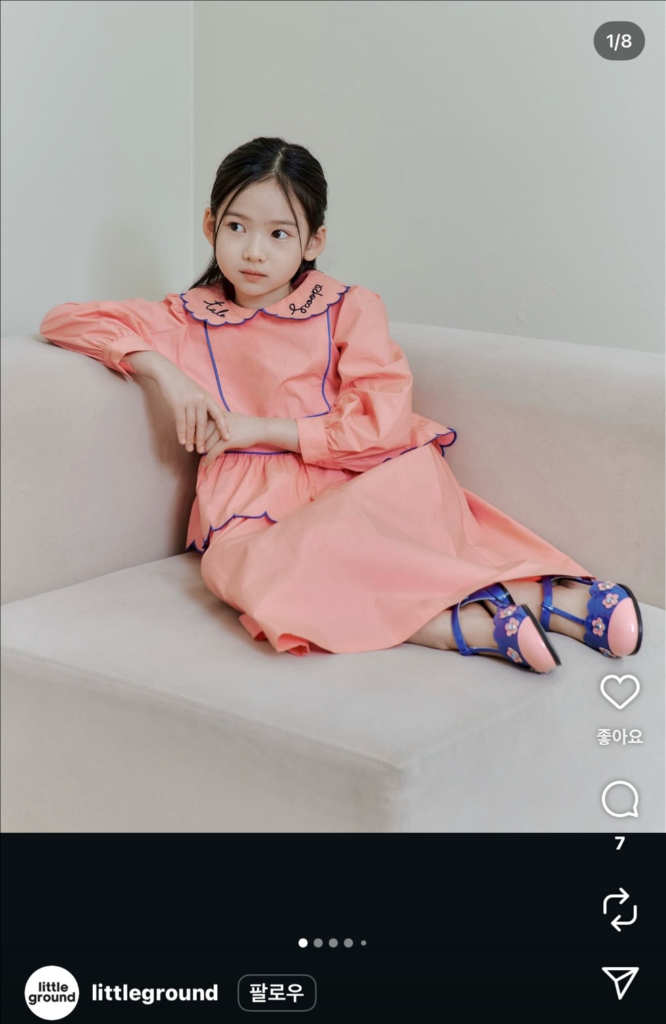 리틀그라운드 테일스쿱 여아 구두 공주--5