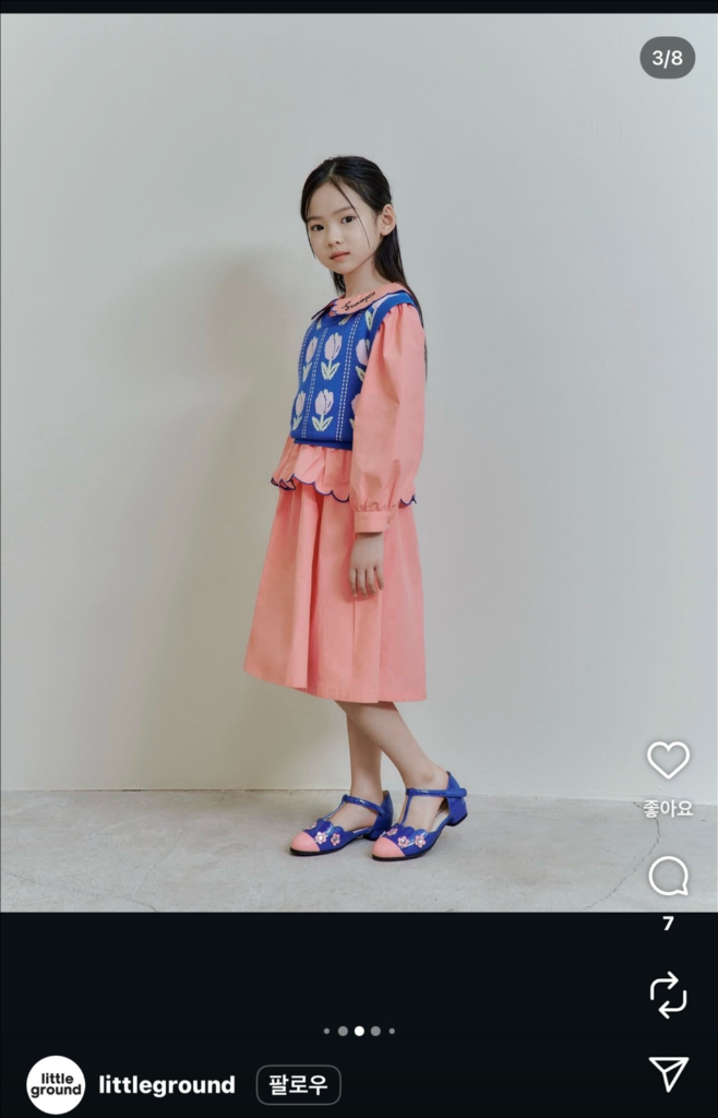 리틀그라운드 테일스쿱 여아 구두 공주--6