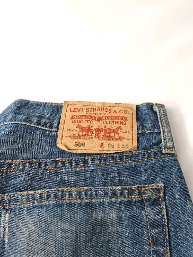 리바이스 506 데님팬츠 청바지 빈티지 올드스쿨 진 w86--2