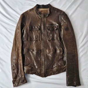 타임옴므 양가죽 램스킨 바이커 레더자켓 가죽자켓 95