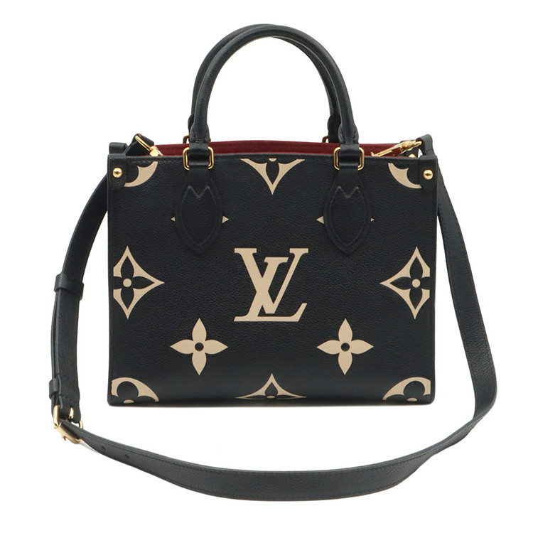 루이비통 블랙 베이지 바이컬러 모노그램 앙프렝뜨 온더고 PM 2WAY (내장칩) / M45659--5