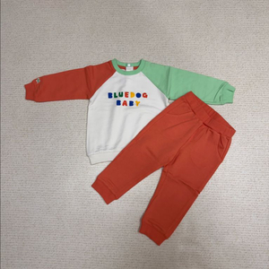 미착용) 블루독베이비 상하세트 24