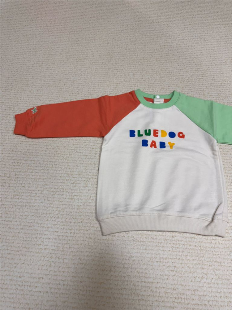 미착용) 블루독베이비 상하세트 24--1