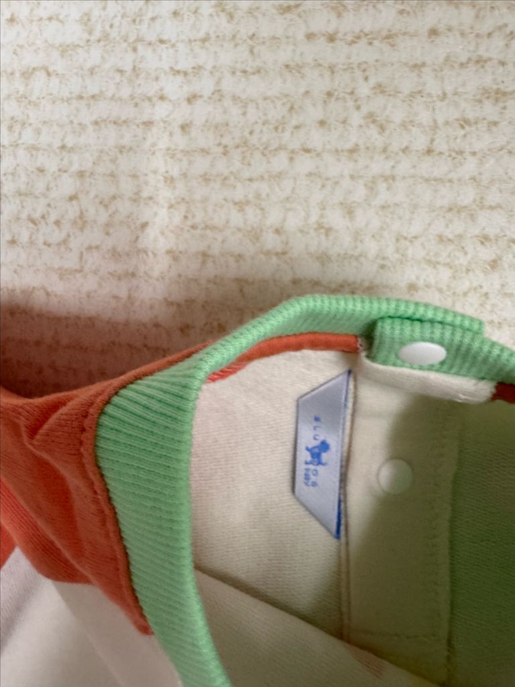 미착용) 블루독베이비 상하세트 24--2