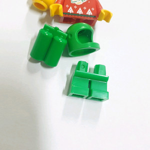 레고 우주인부품 41843 밝은녹색 헬멧+탱크 엘프 새상품