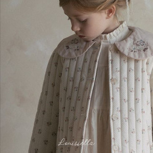 미착용) 슈슈앤크라 루이스미샤 퀼팅 점퍼 100