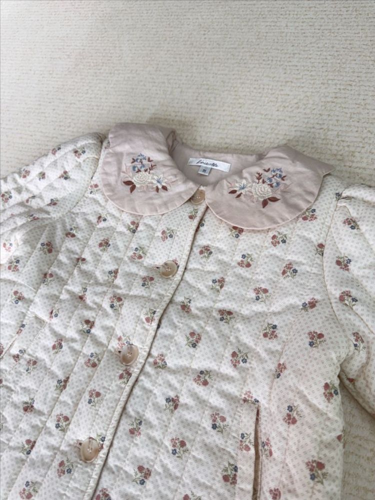 미착용) 슈슈앤크라 루이스미샤 퀼팅 점퍼 100--6