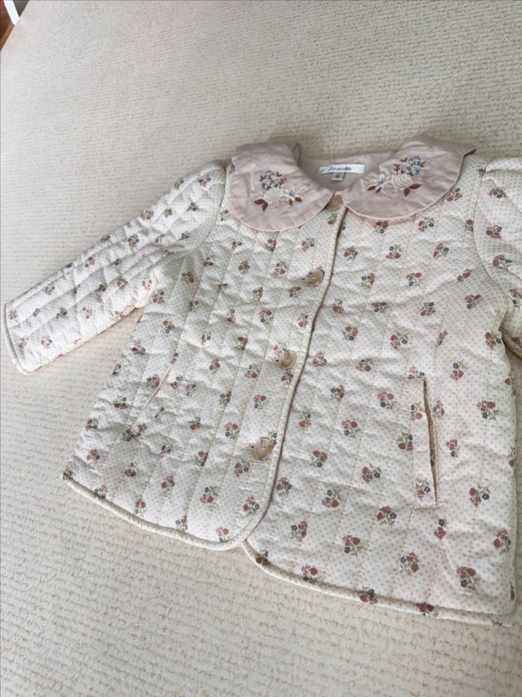 미착용) 슈슈앤크라 루이스미샤 퀼팅 점퍼 100--7