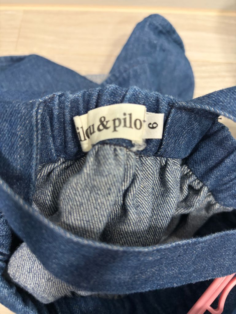 밀로우 필로우 데님 치마 6y--2