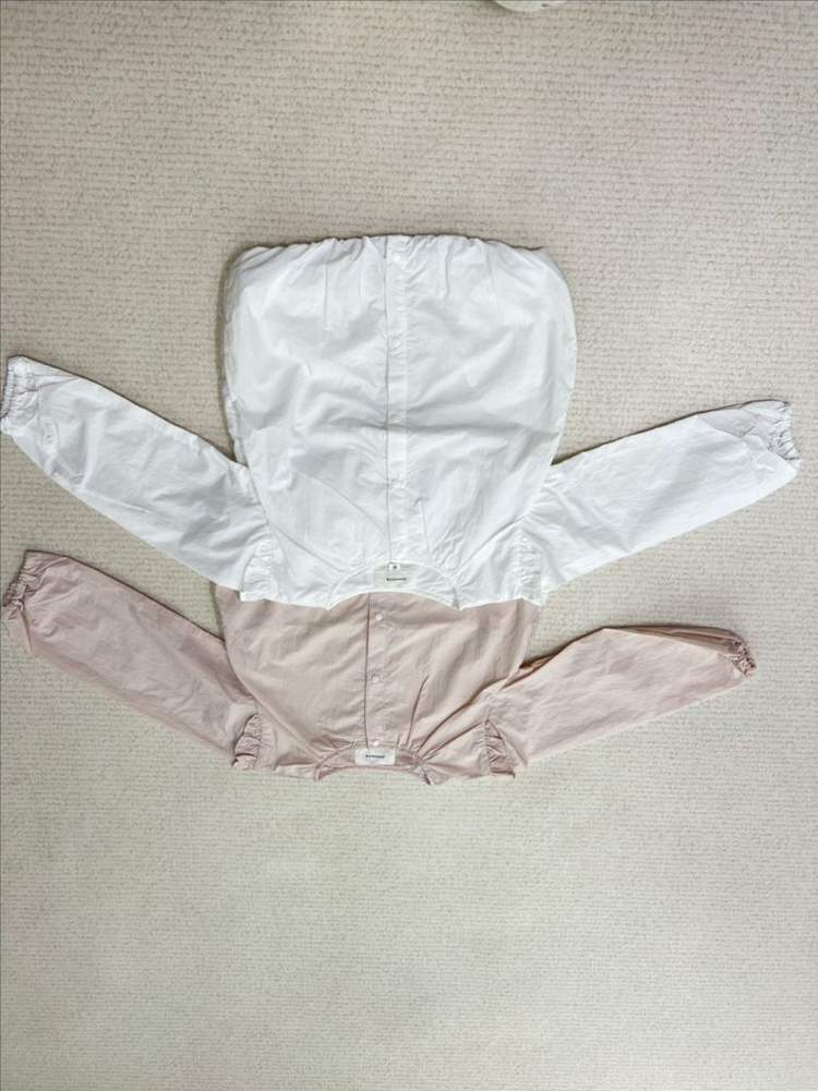 미착용) 슈슈앤크라 여아 바람막이 점퍼--2