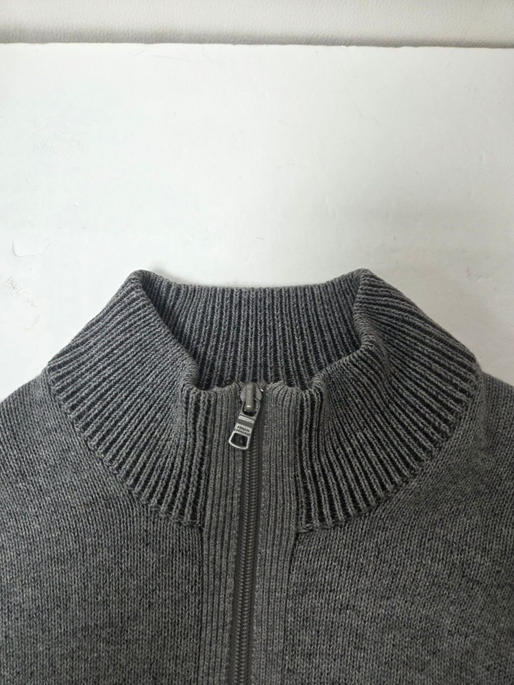 아르마니 익스체인지 로로 니트집업 그레이(S) 이미지