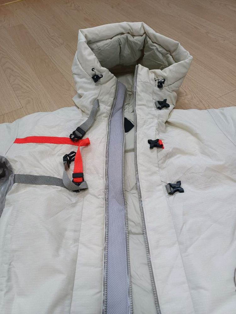 시에라 디자인 플렉스 카파시터 구스다운 패딩 파카 아이보리--2