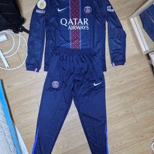 25-26시즌 PSG 이강인 축구 유니폼 축구복 상하의세트 새상품 판매(사이즈 100)