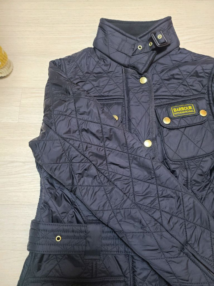 바버 인터네셔널 퀄팅 자켓(새상품/미착용/택 그대로/uk8)--2
