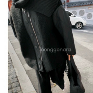 리틀블랙 뽀글이 자켓