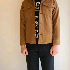 써니 라벨 by 어반 리서치 브라운 트러커 재킷