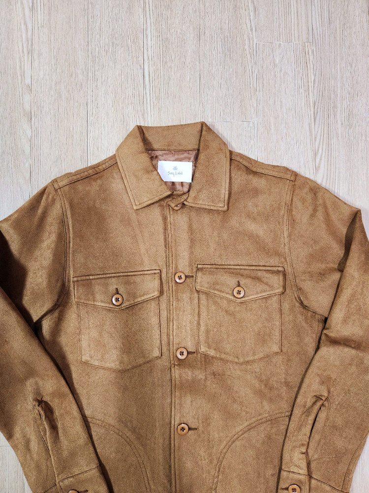 써니 라벨 by 어반 리서치 브라운 트러커 재킷--2