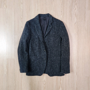 quadro japan 헤링본 트위드 헌팅 재킷