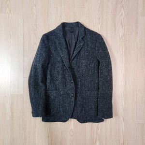 quadro japan 헤링본 트위드 헌팅 재킷