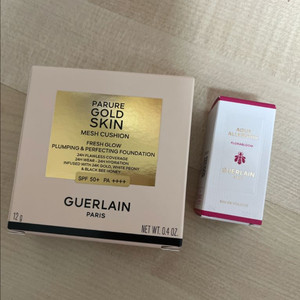 겔랑 new빠뤼르골드스킨메쉬쿠션 + 미니어처 향수