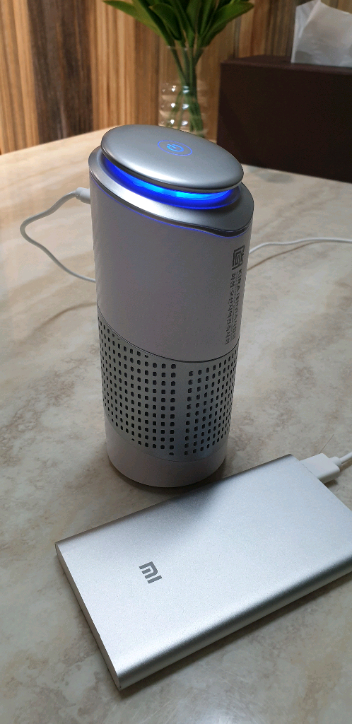 나오테크 카본 차량용 공기청정기 이미지