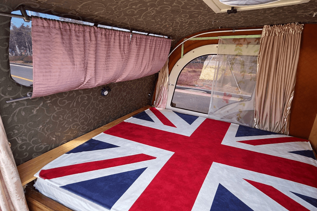 마레 비박 미니 카라반 / 440만원 / 귀엽고 알찬 미니 카라반!! 외부 키친까지!! 이미지