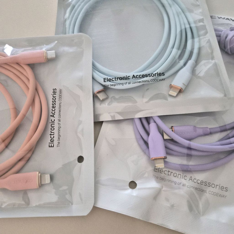 [미개봉] 코드웨이 초고속 충전 케이블 c타입 8핀 갤럭시 아이폰 이미지