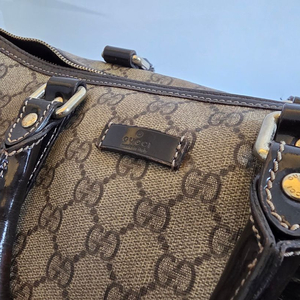 구찌 GG패턴 보스턴백 브라운 이미지