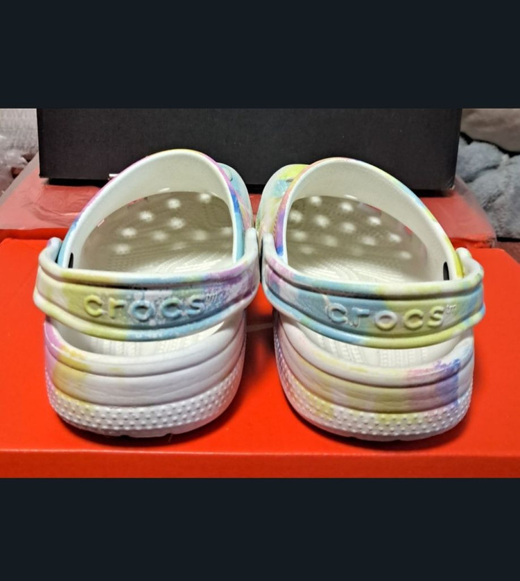 크록스 J3 220~225 타이다이 쥬니어 여성크록스--5