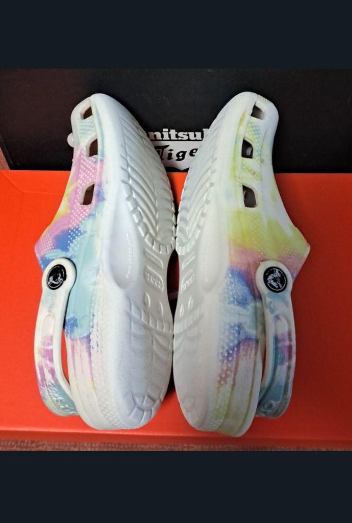 크록스 J3 220~225 타이다이 쥬니어 여성크록스--8