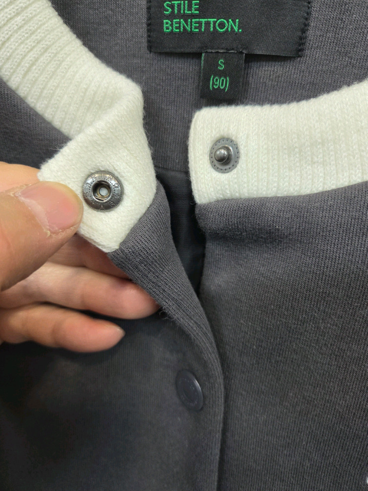 베네통 골프 부클와펜 라운딩 자켓 s 90--4