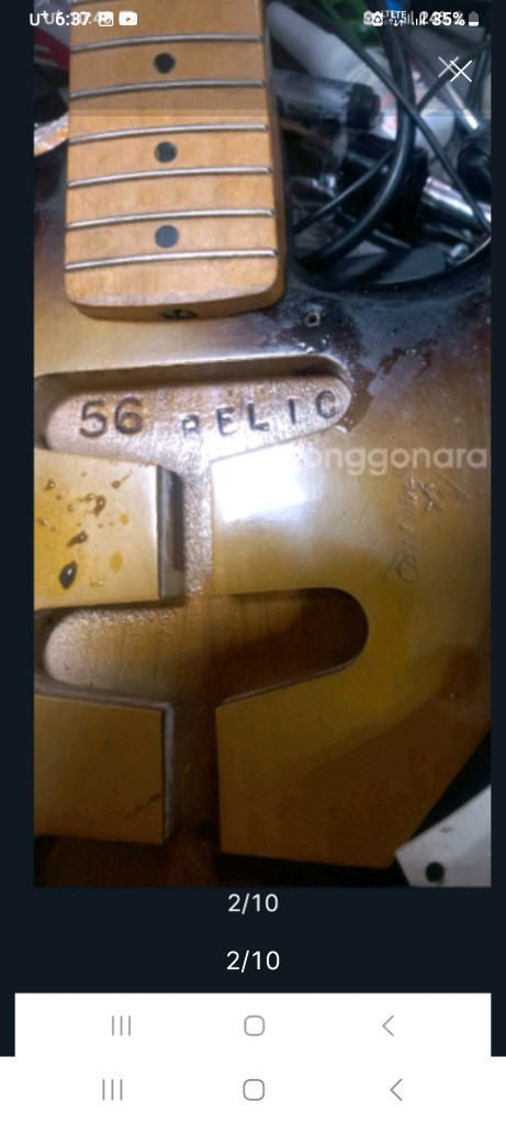 펜더 56년 레릭 커스텀 일렉기타 이미지