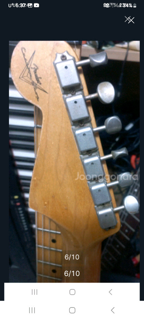 펜더 56년 레릭 커스텀 일렉기타 이미지