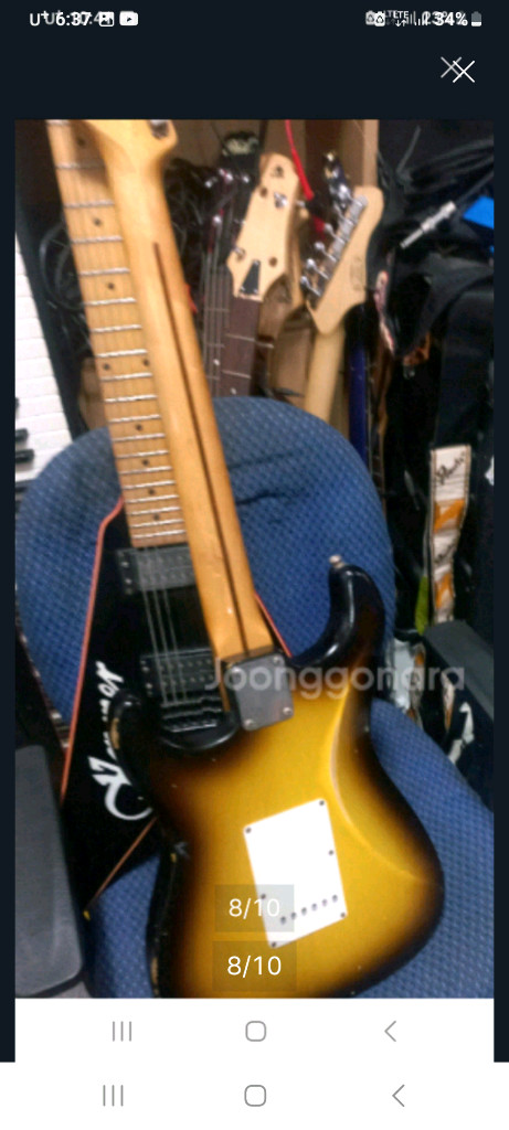 펜더 56년 레릭 커스텀 일렉기타 이미지