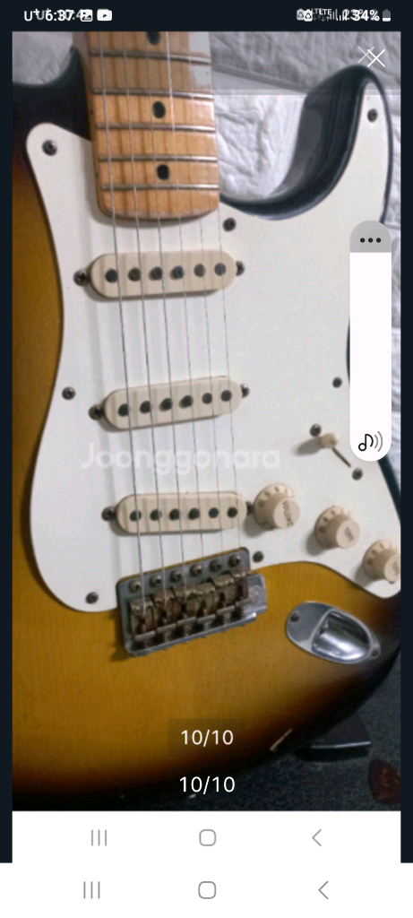 펜더 56년 레릭 커스텀 일렉기타 이미지