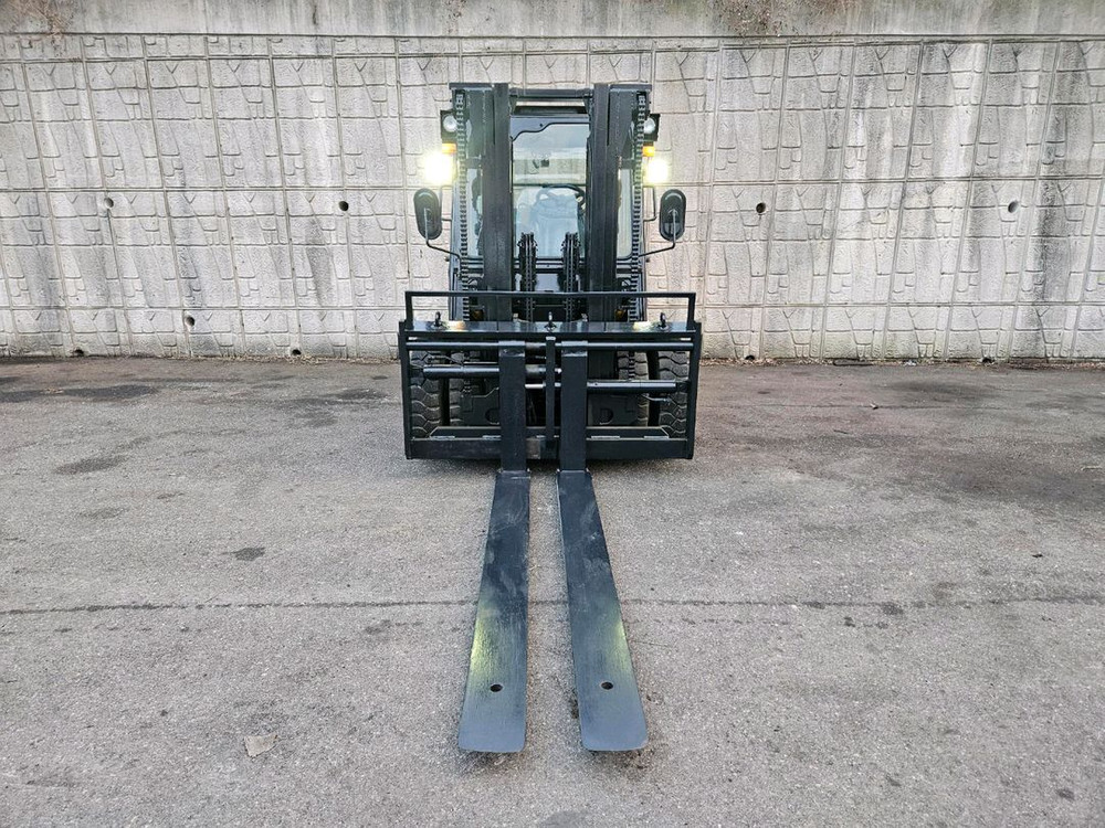 (중고지게차) 현대 포렉스 45DE 디젤 3단 4.5톤 지게차 (3단 듀얼마스트, 편개식자동발, 에어컨&히터, 캐빈 이미지