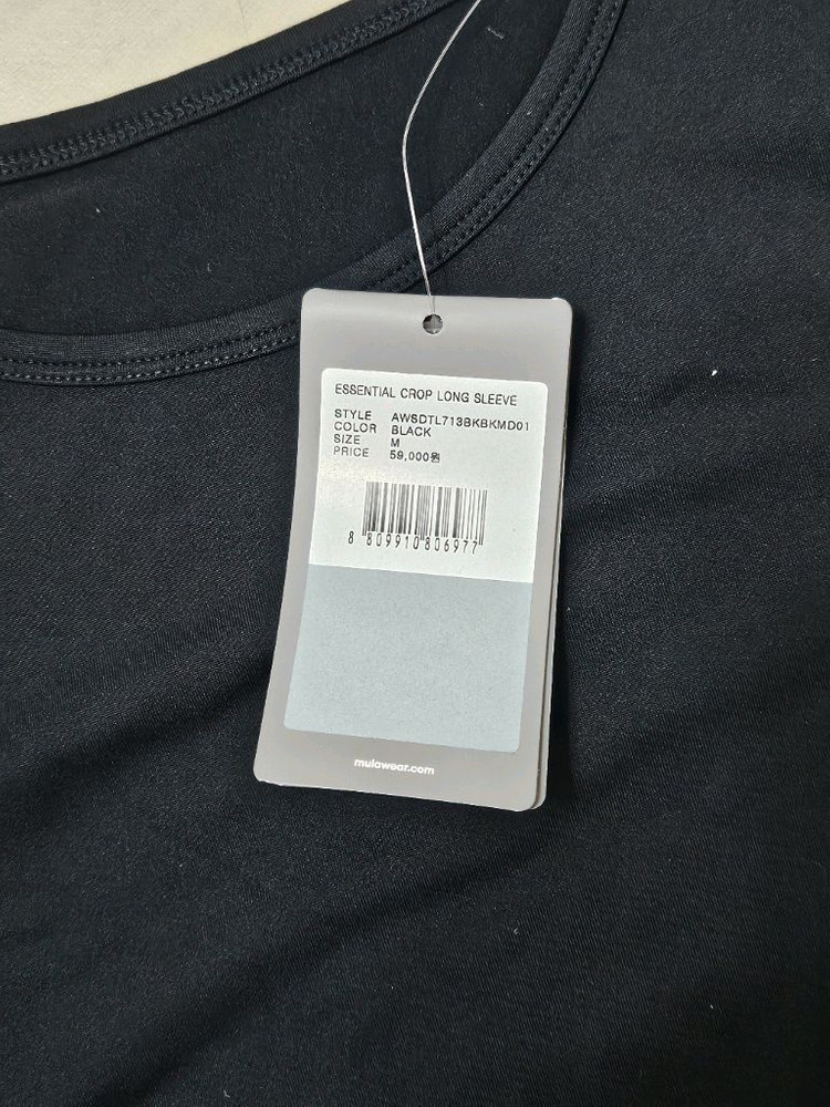 뮬라웨어 크롭 롱슬리브--9