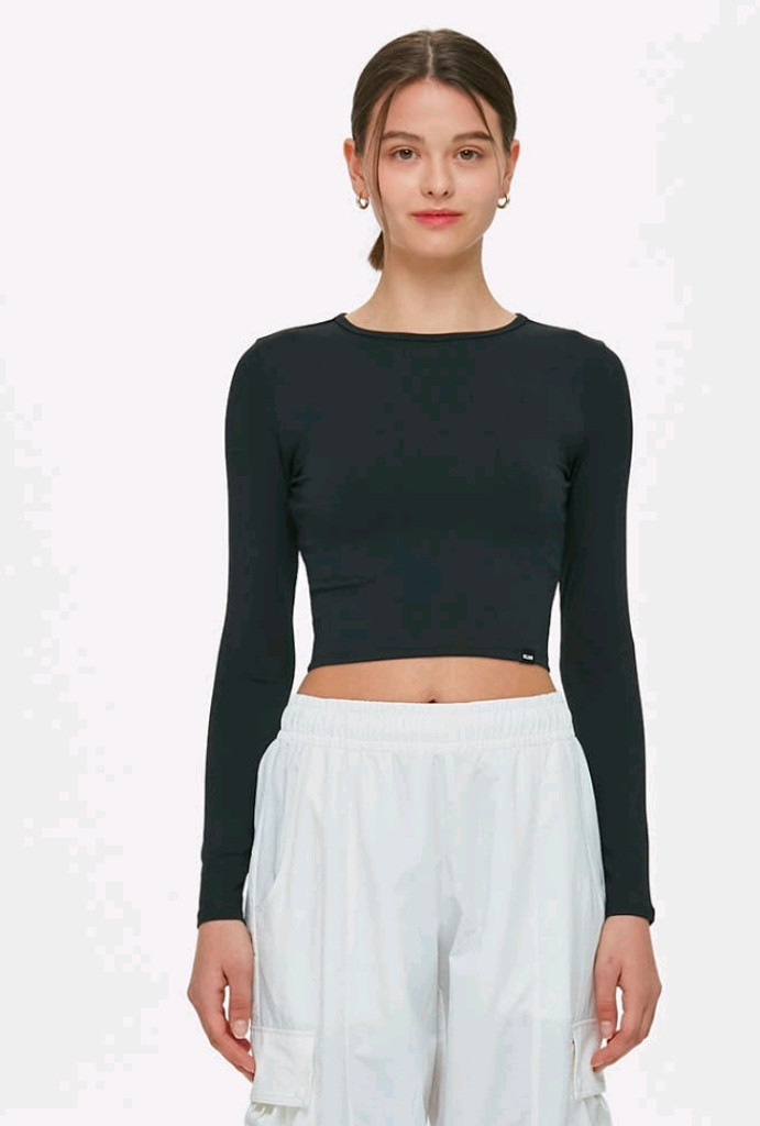 뮬라웨어 크롭 롱슬리브--3