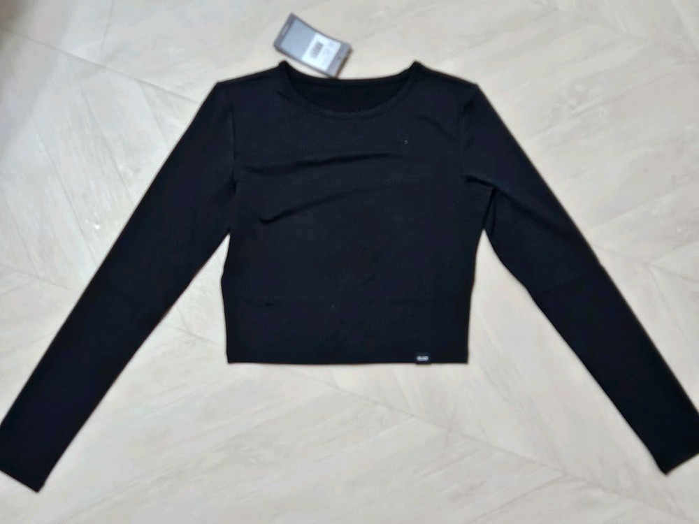 뮬라웨어 크롭 롱슬리브--6