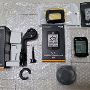 [풀세트] XOSS 정품 풀세트 자전거 속도계 거치대 세트 GPS 가민 라이트 전조등 이미지