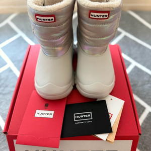 헌터키즈 방한 부츠 UK7 택포