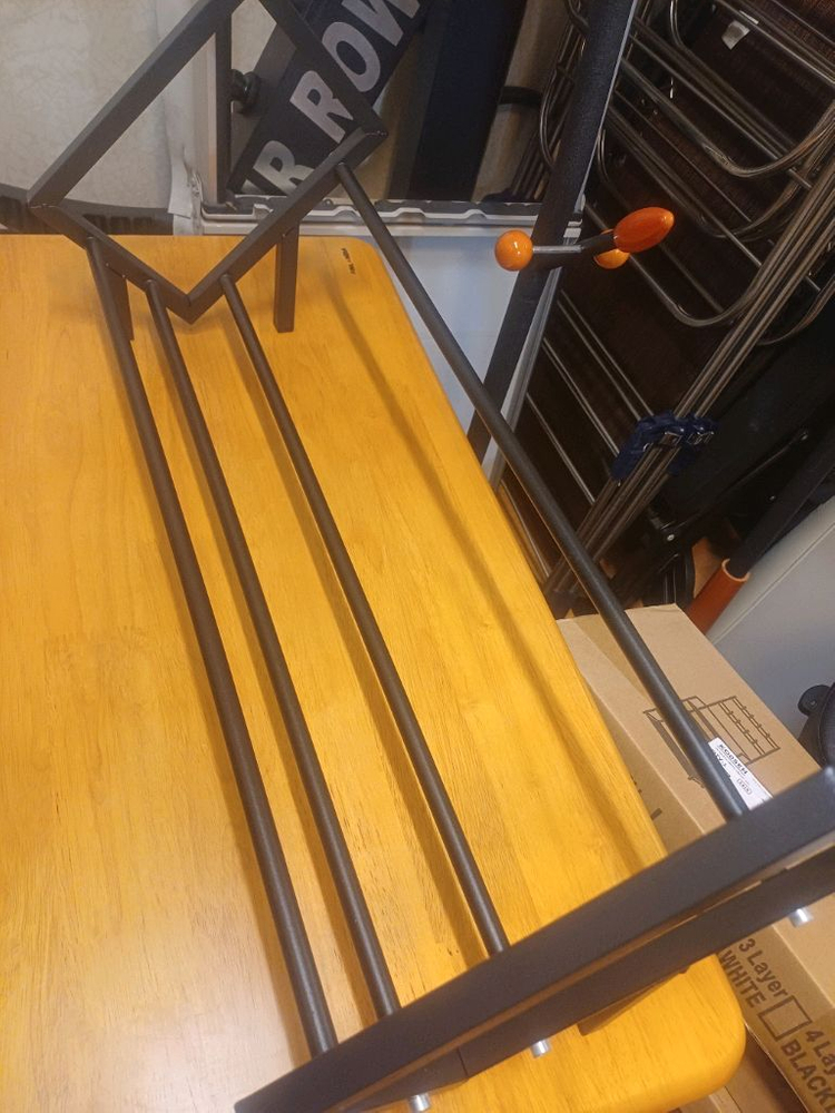 책꽂이 및 레코드렉 탄소강 선반--1